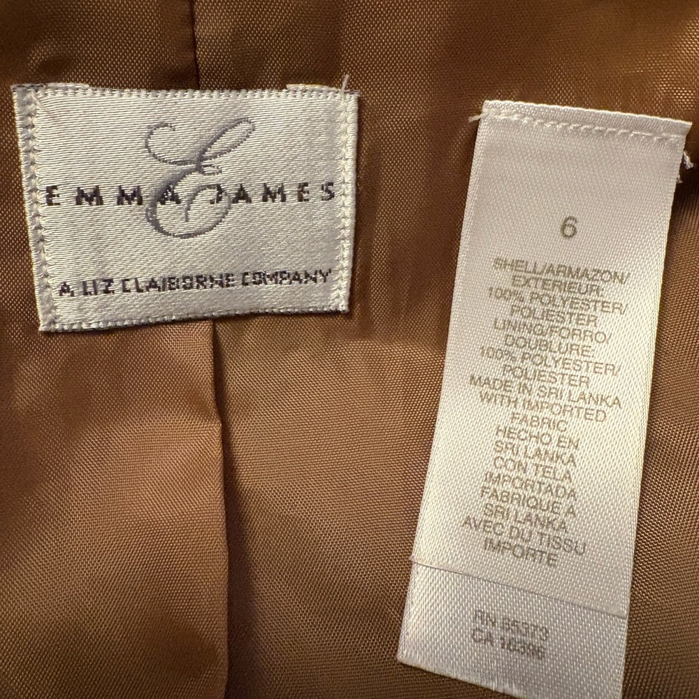 Emma James Tan Outerwear